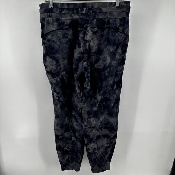Lululemon Ready to Rulu Jogger Pants Diamond Dye Lunar Rock True Navy Blue 10 - Picture 6 of 6